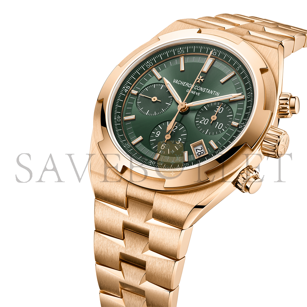 VACHERON CONSTANTIN OVERSEAS CHRONOGRAPH 42.5 MM PINK GOLD WATCH 5520V/210R-B966